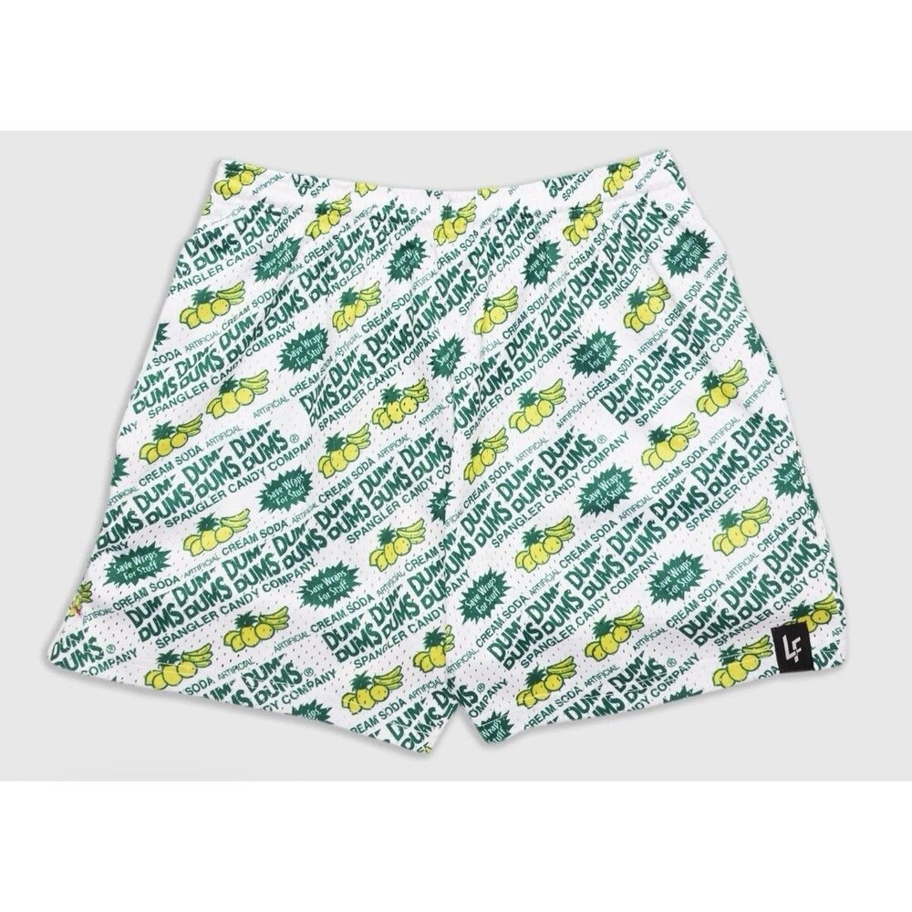 🔥🔥 Lost Files X Dum Dums Shorts Cream Soda Size Medium M NEW DS NWT